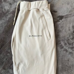 Men’s Alphalete Khaki Athletic Joggers- Sz Med
